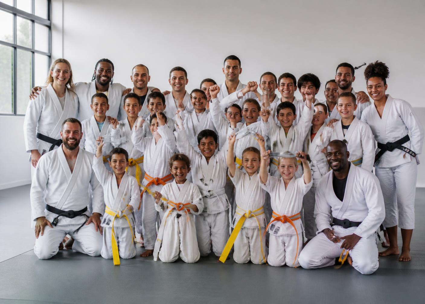 Cerimônia de graduação da Gracie Barra Itajaí